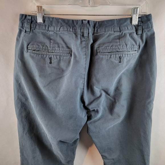 Bonobos Pants Mens 33x30 Grey Chino Khaki Slim Basic Normcore Classiccore Work - Picture 6 of 9